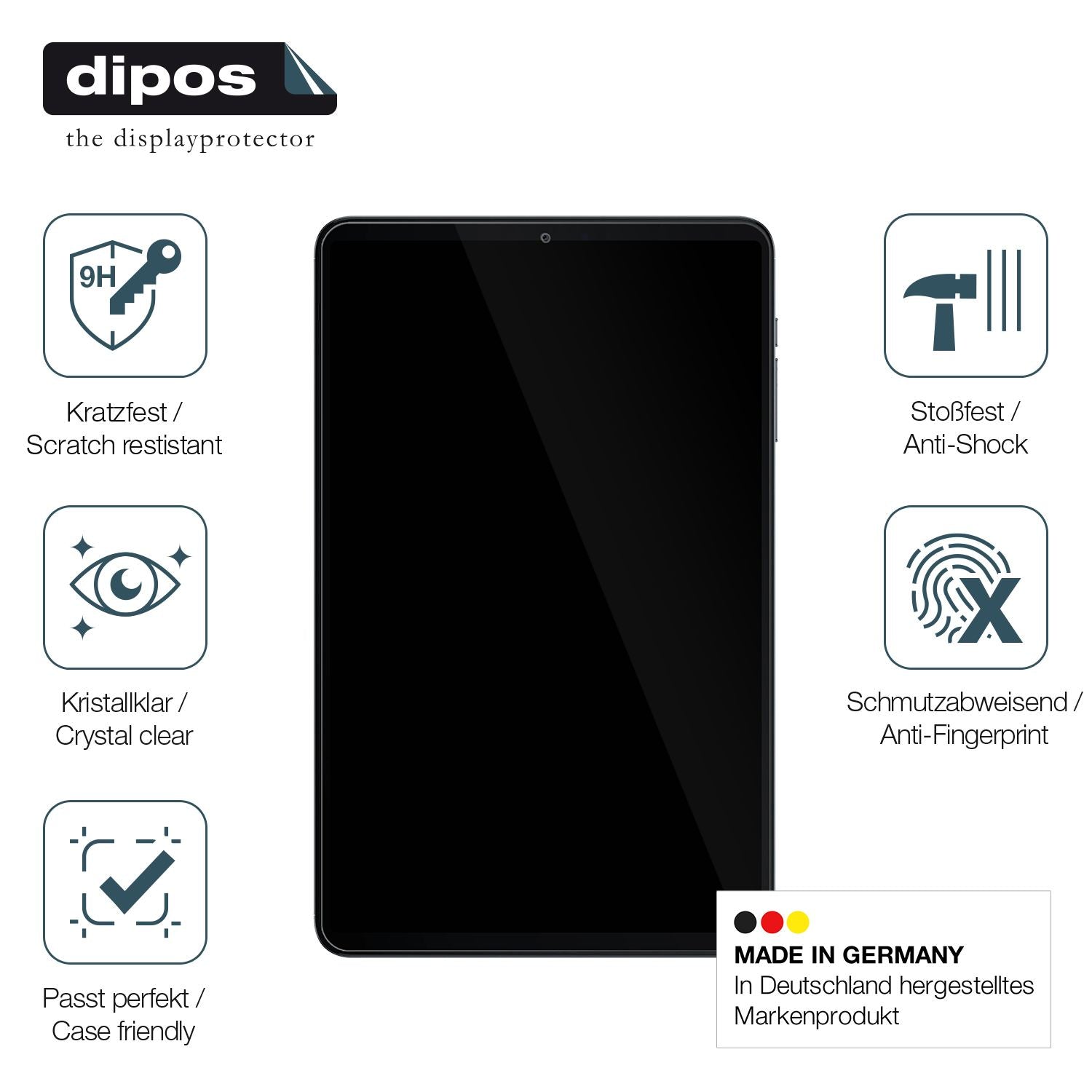 2x 9H Schutzfolie für Alldocube iPlay 60 Mini Pro  (7)
