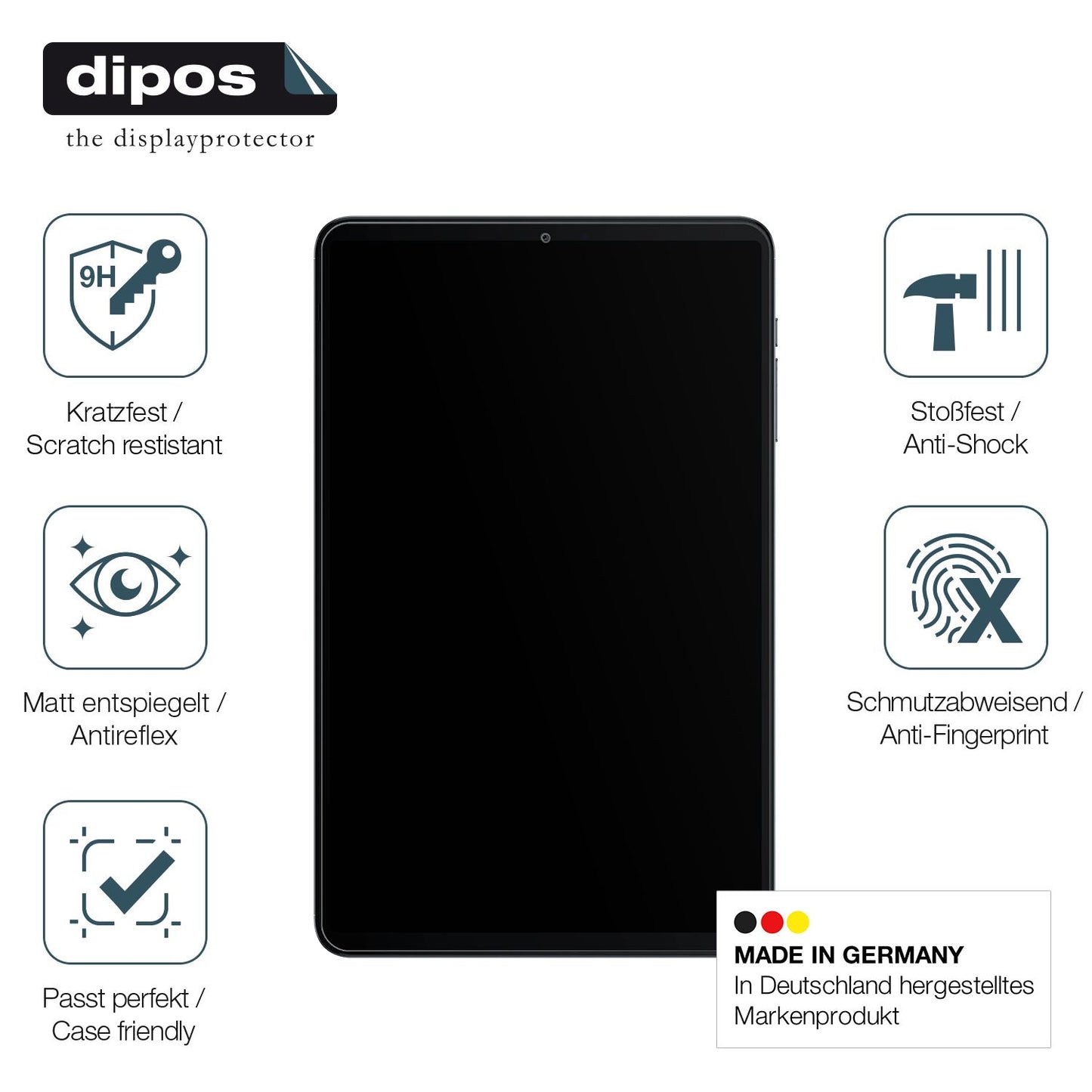 2x 9H Schutzfolie matt für Alldocube iPlay 60 Mini (7)