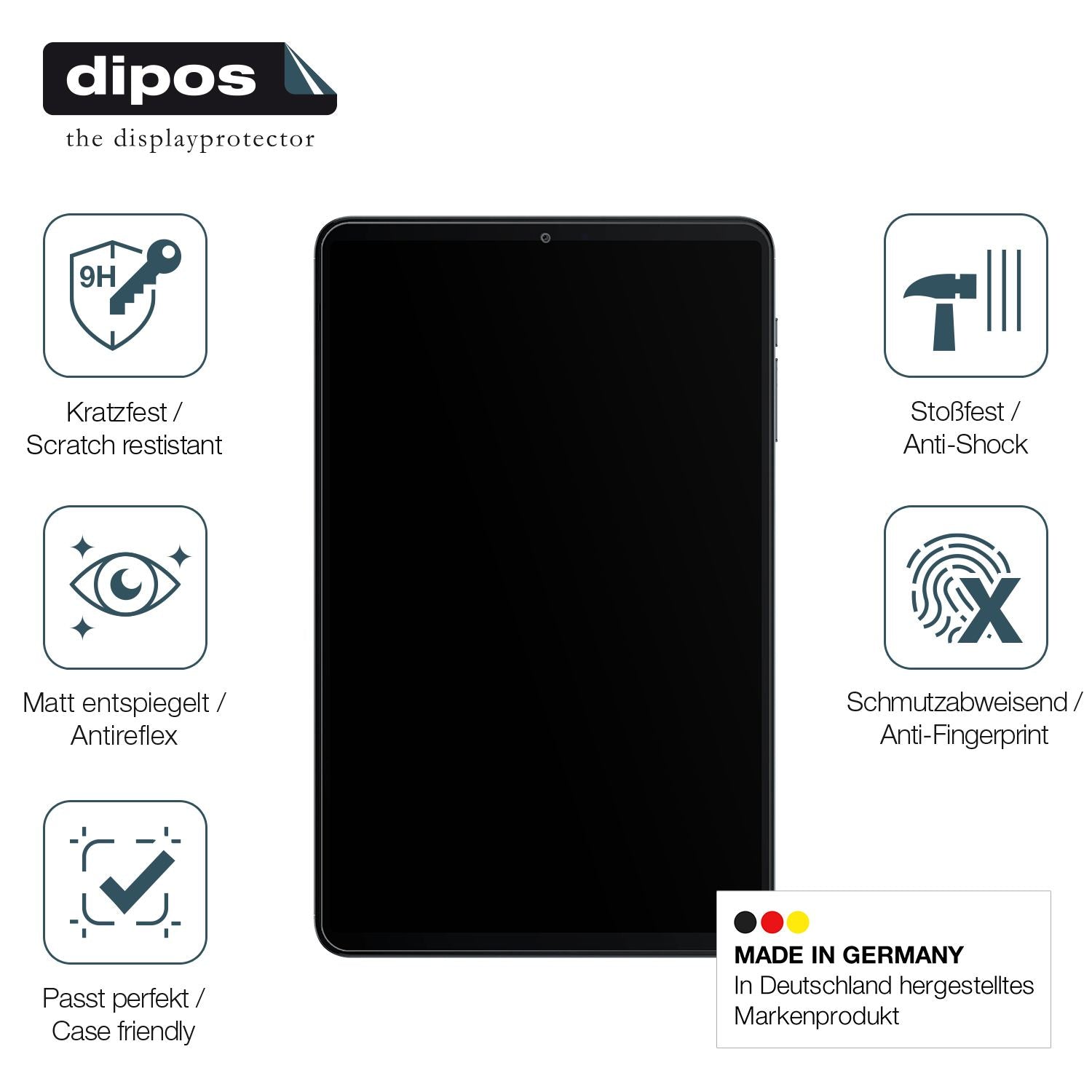 2x 9H Schutzfolie matt für Alldocube iPlay 60 Mini (7)