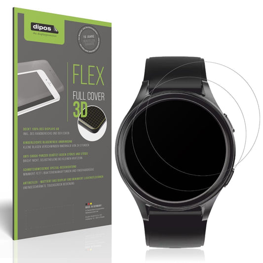 2x Full Cover Schutzfolie matt für Lava ProWatch X (1)