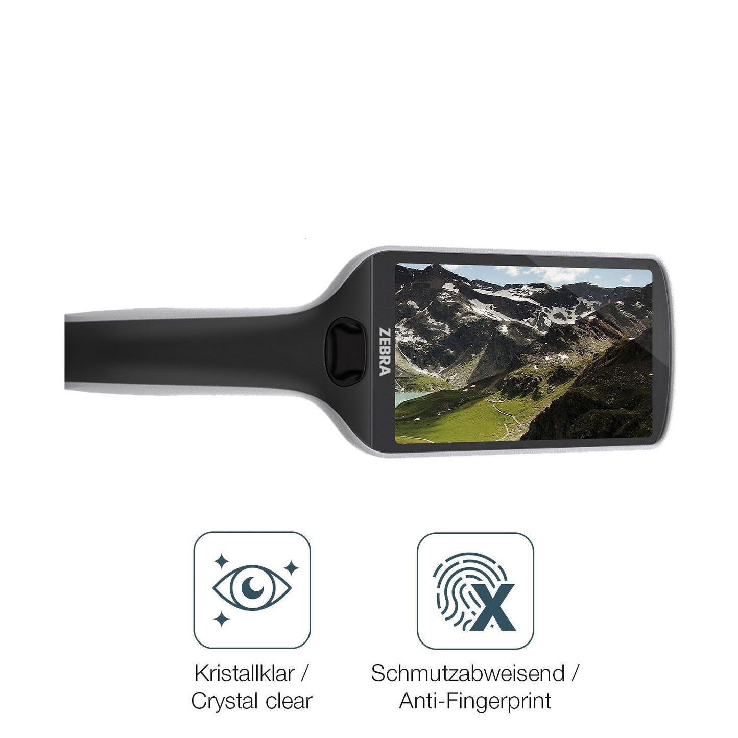 4x Schutzfolie klar für Zebra PS30 Display-Schutzf (4)