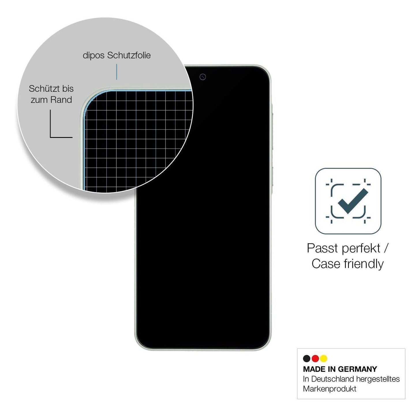 2x 9H Schutzfolie matt für Samsung Galaxy A26 5G P (6)