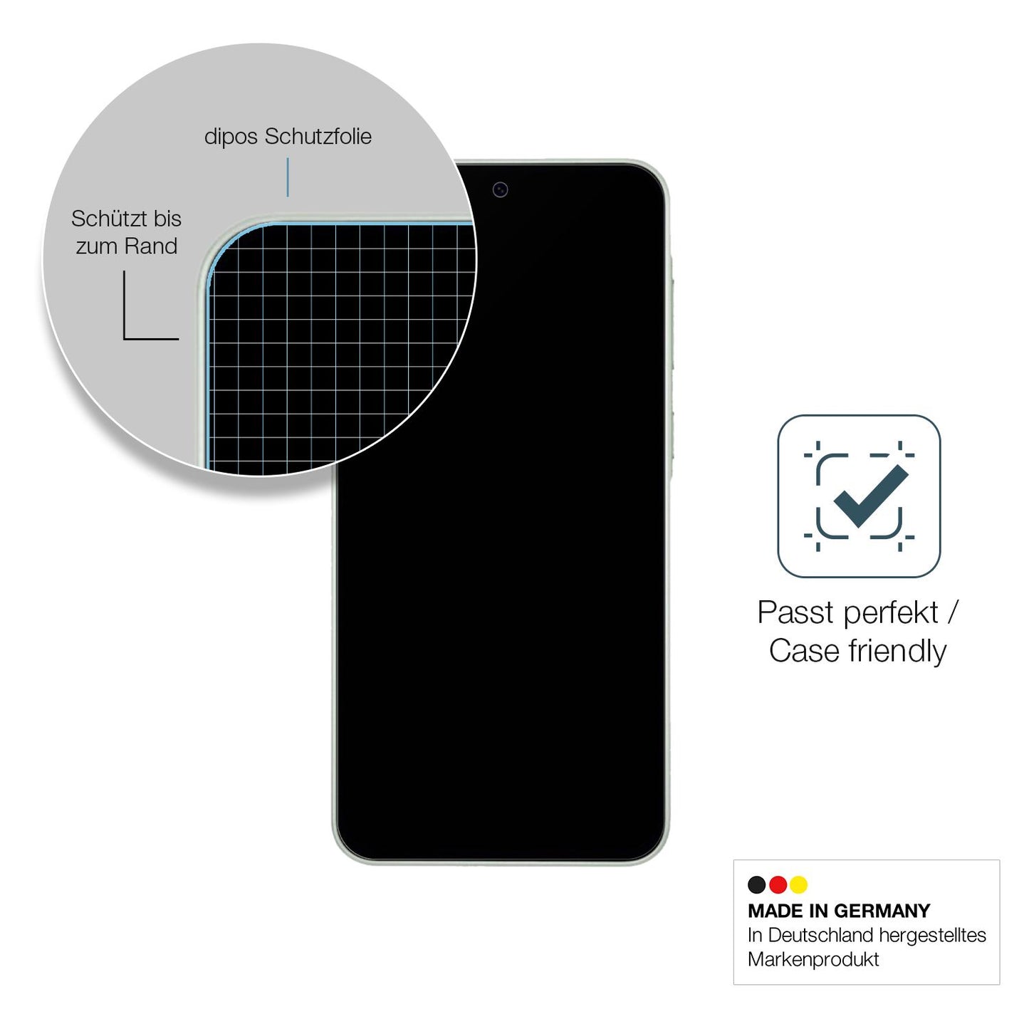 2x 9H Schutzfolie matt für Samsung Galaxy A36 5G P (6)