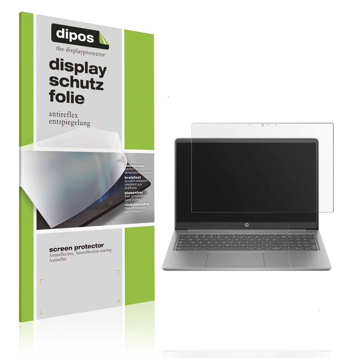 2x Schutzfolie matt für HP Chromebook Plus 15a-nb  (1)