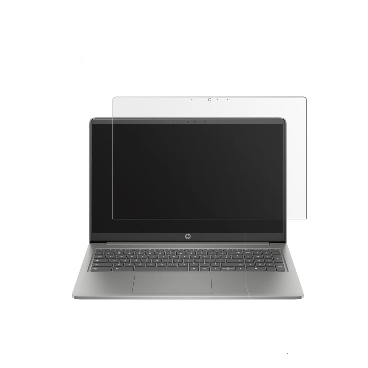 2x Schutzfolie matt für HP Chromebook Plus 15a-nb  (2)