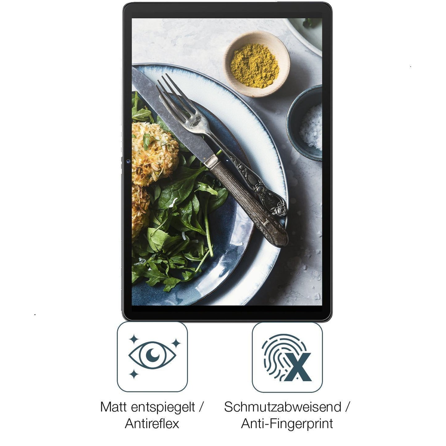 2x Schutzfolie matt für XGody Q17 11 Zoll Display- (4)
