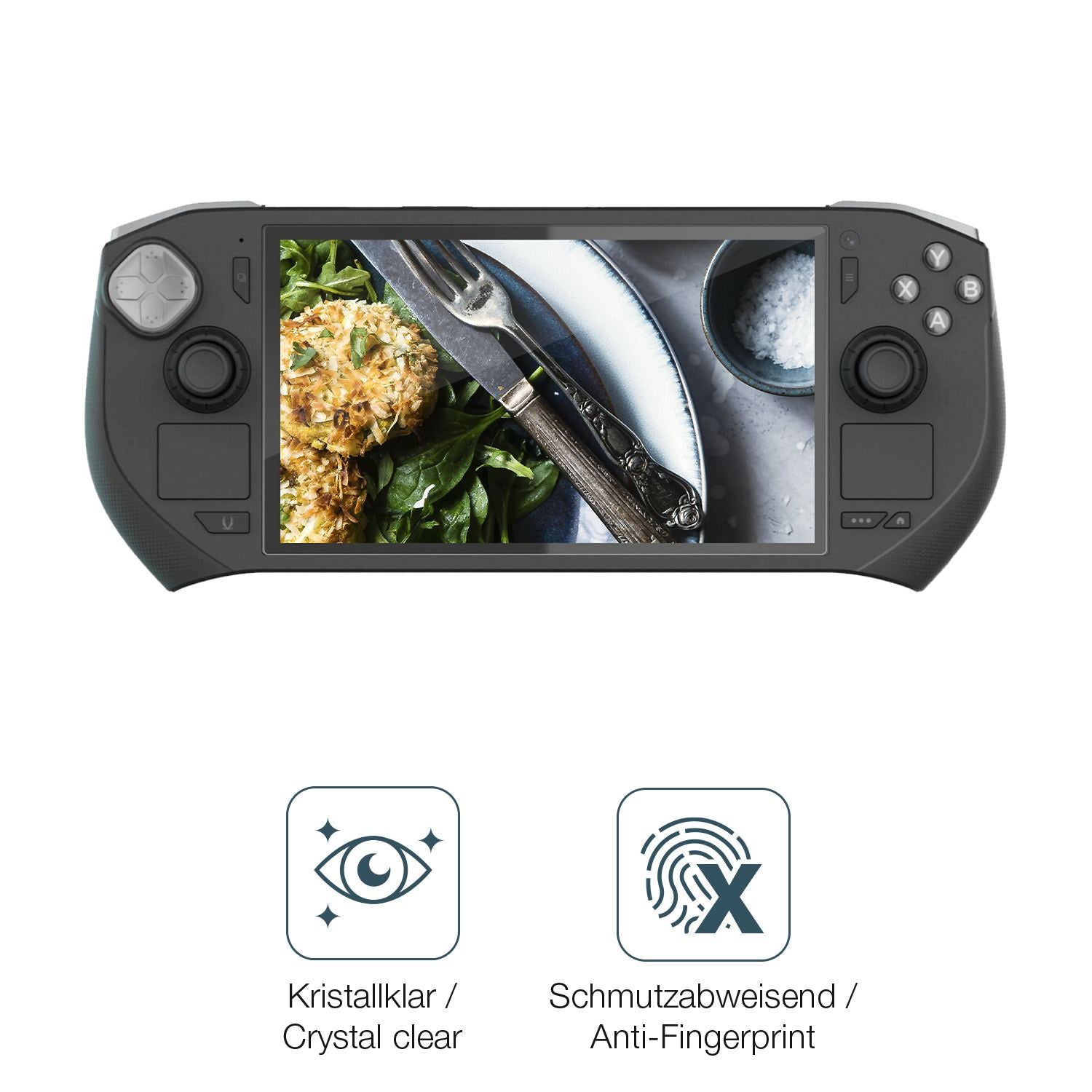 2x 9H Schutzfolie für Zotac Gaming Zone Panzerfoli (5)