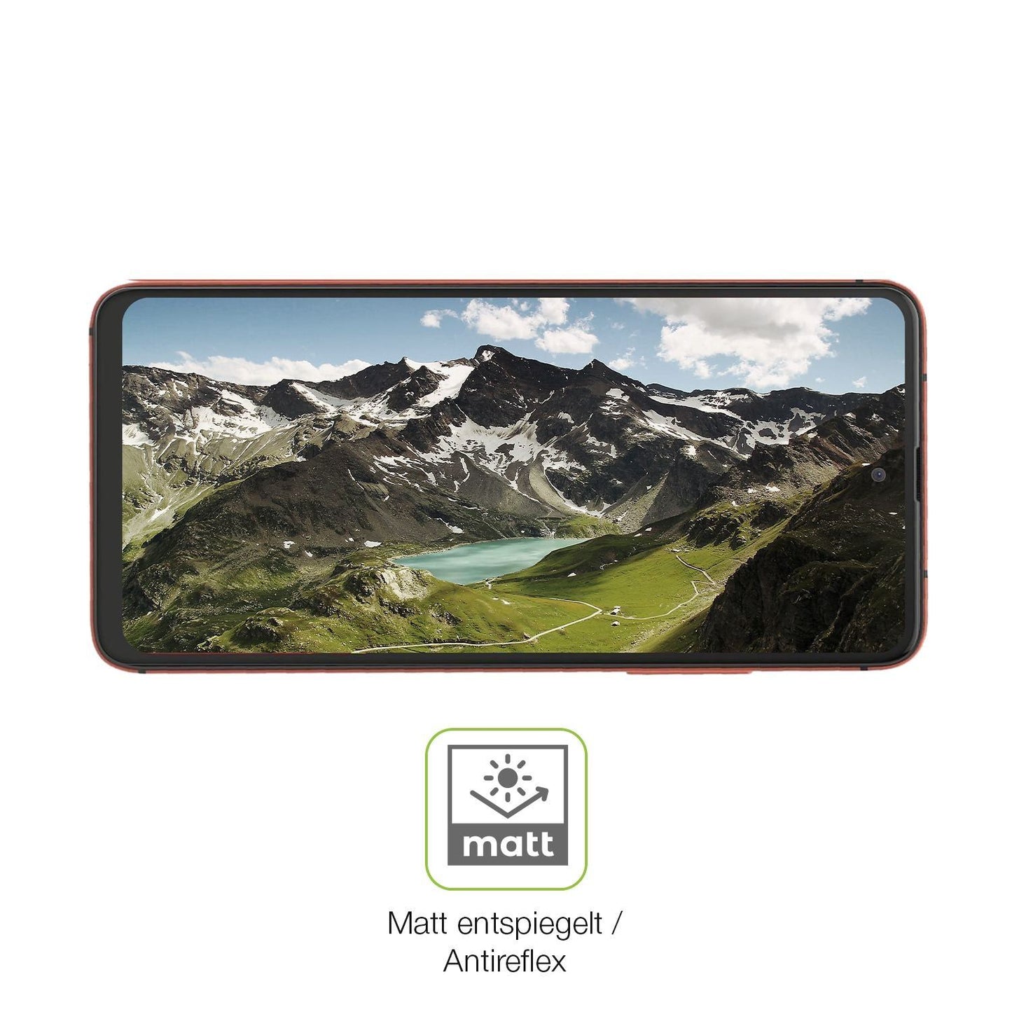 2x Full Cover Schutzfolie matt für Nuu Mobile N20 (5)