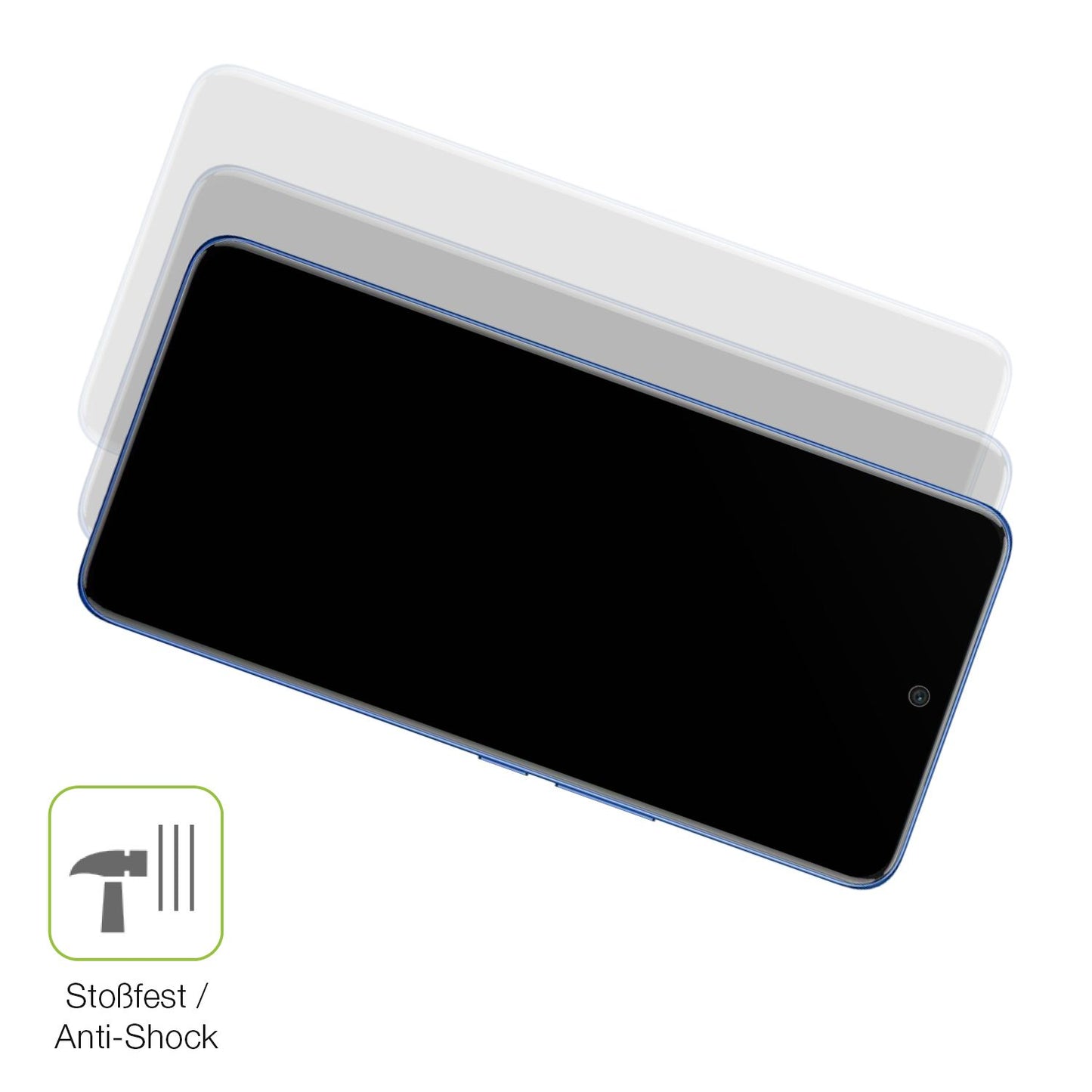 2x Full Cover Schutzfolie matt für Vivo V50 (4)