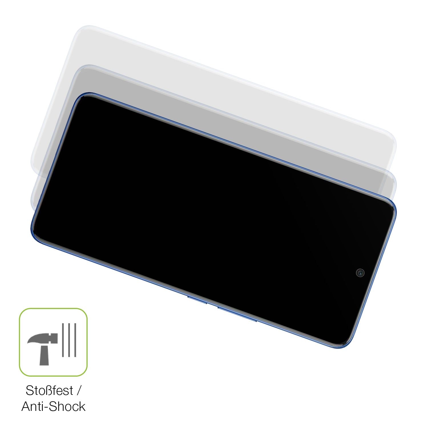2x Full Cover Schutzfolie matt für Vivo V50 (4)