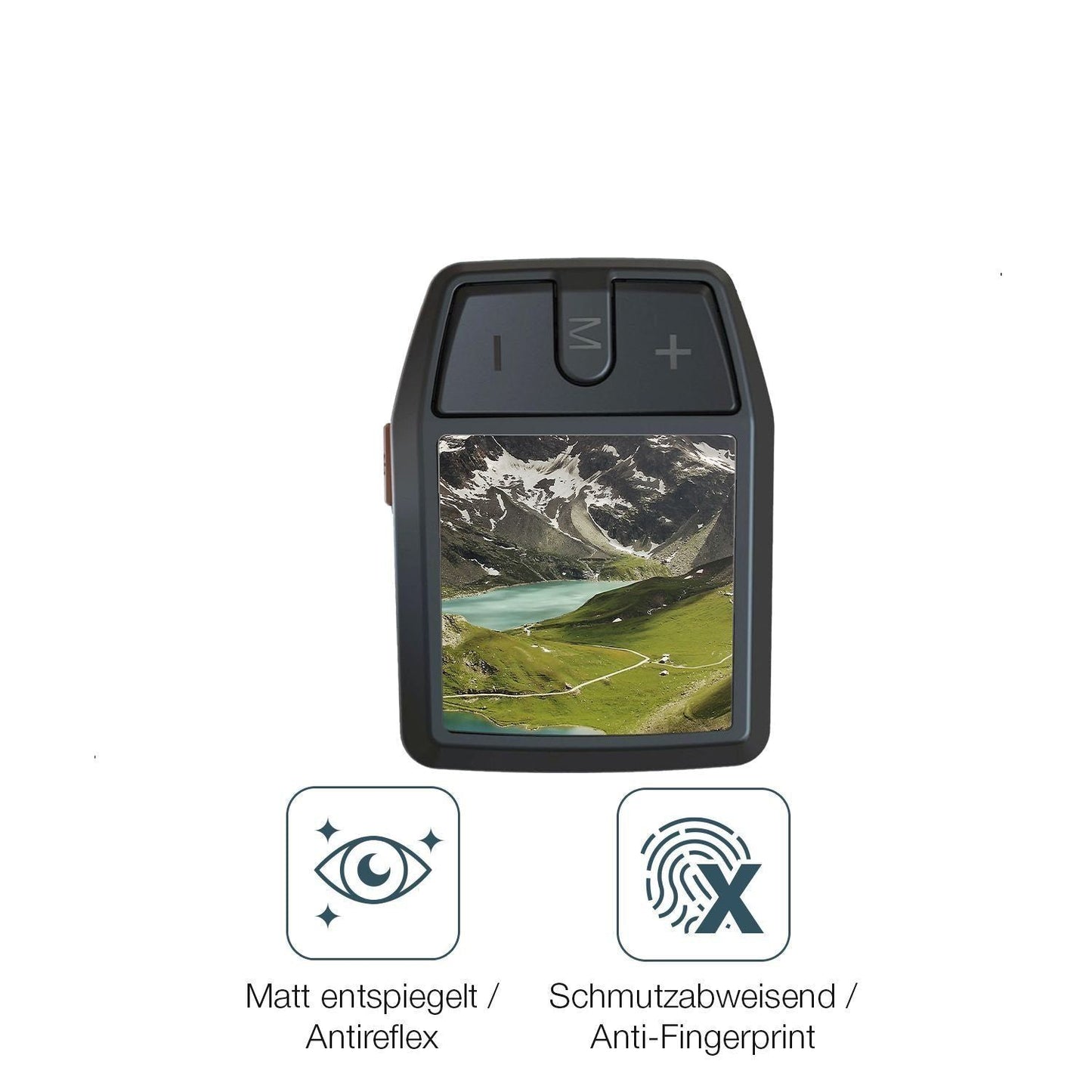 2x 9H Schutzfolie matt für Bafang DZ41 Panzerfolie (5)