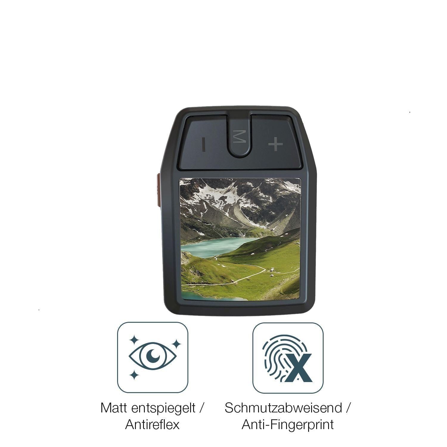 2x 9H Schutzfolie matt für Bafang DZ41 Panzerfolie (5)