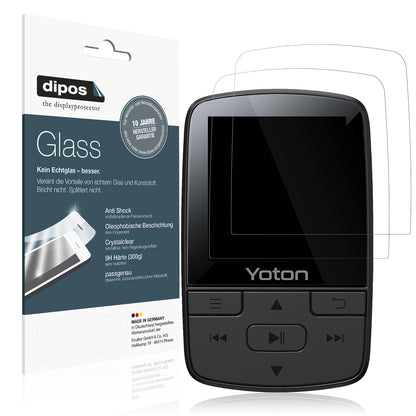 2x 9H Schutzfolie für YOTON YM03 MP3-Player Panzer (1)