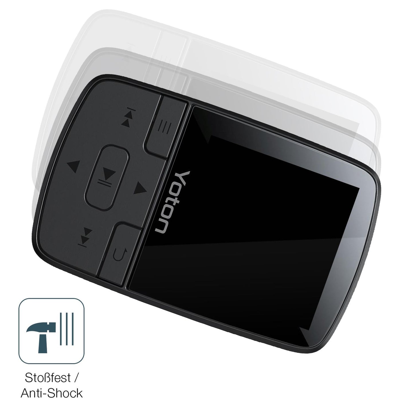 2x 9H Schutzfolie für YOTON YM03 MP3-Player Panzer (4)