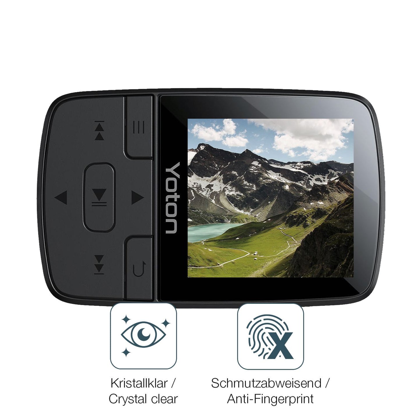 2x 9H Schutzfolie für YOTON YM03 MP3-Player Panzer (5)