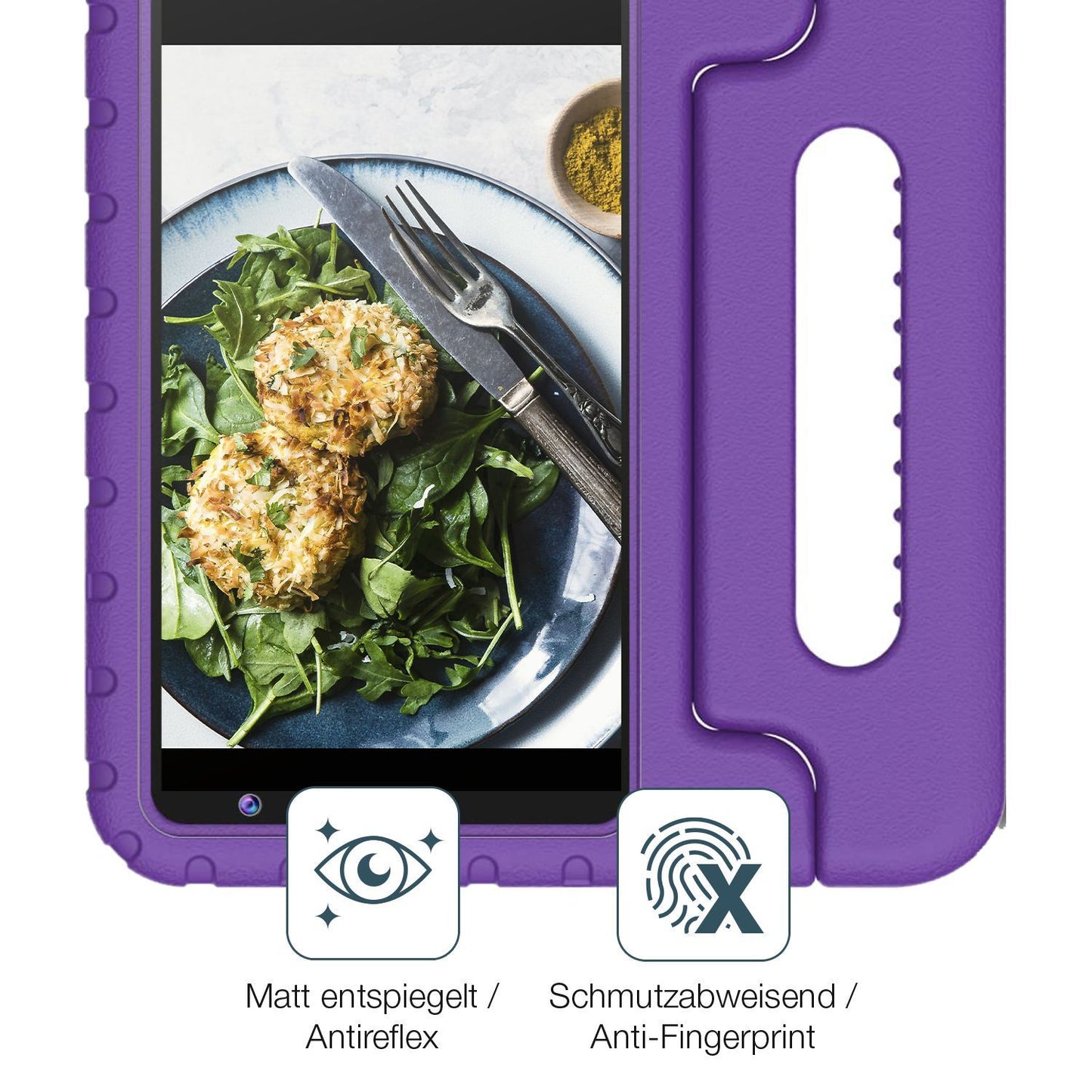 2x 9H Schutzfolie matt für Aocwei X300 Tablet 7 Zo (5)