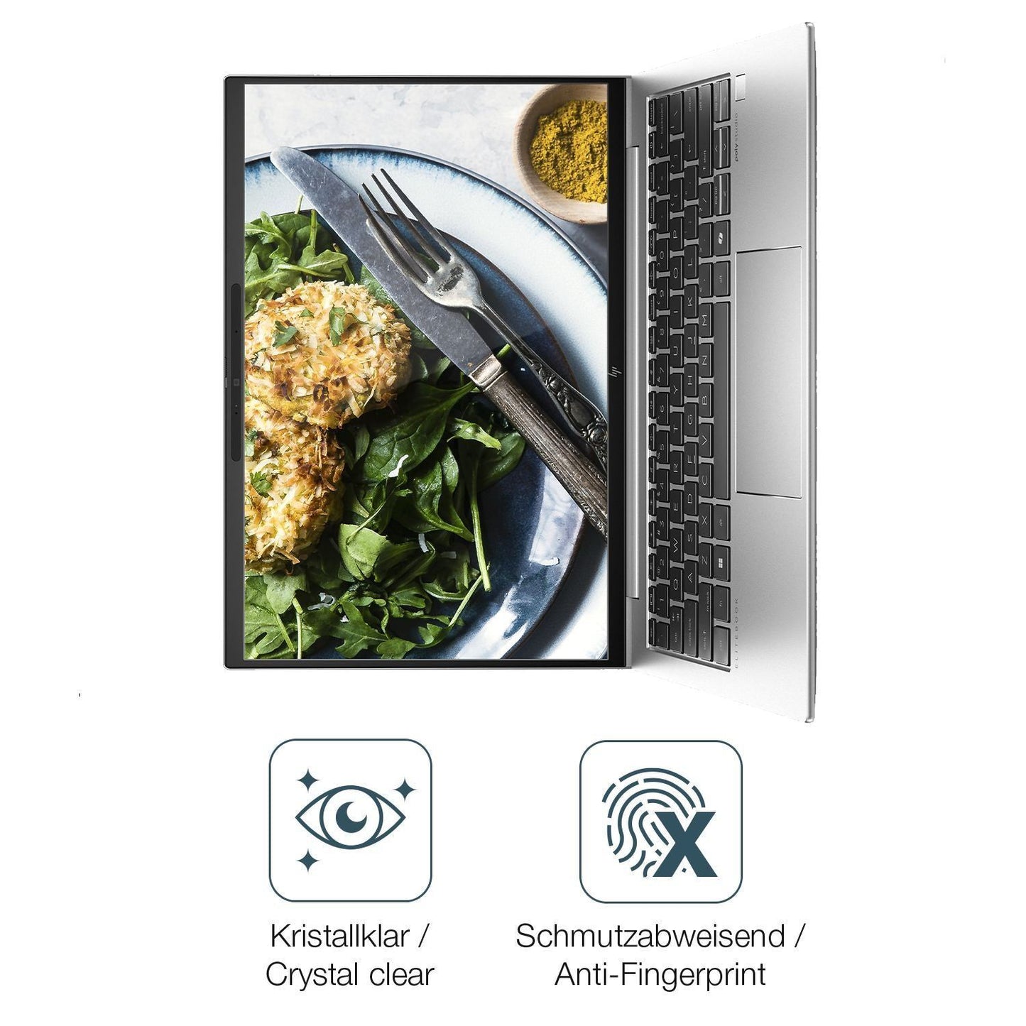 2x Schutzfolie klar für HP EliteBook 835 G11 Displ (4)