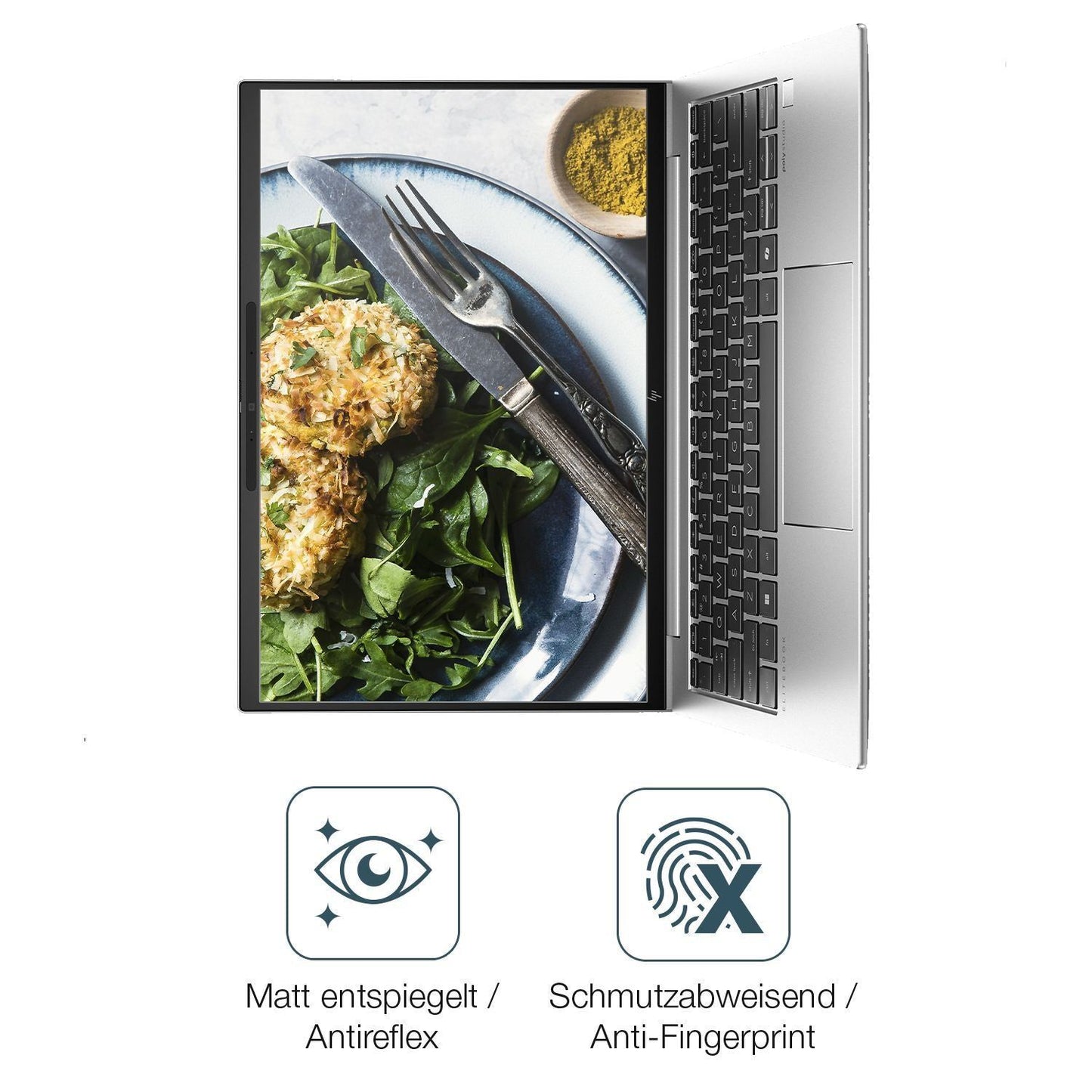 2x Schutzfolie matt für HP EliteBook 835 G11 Displ (4)