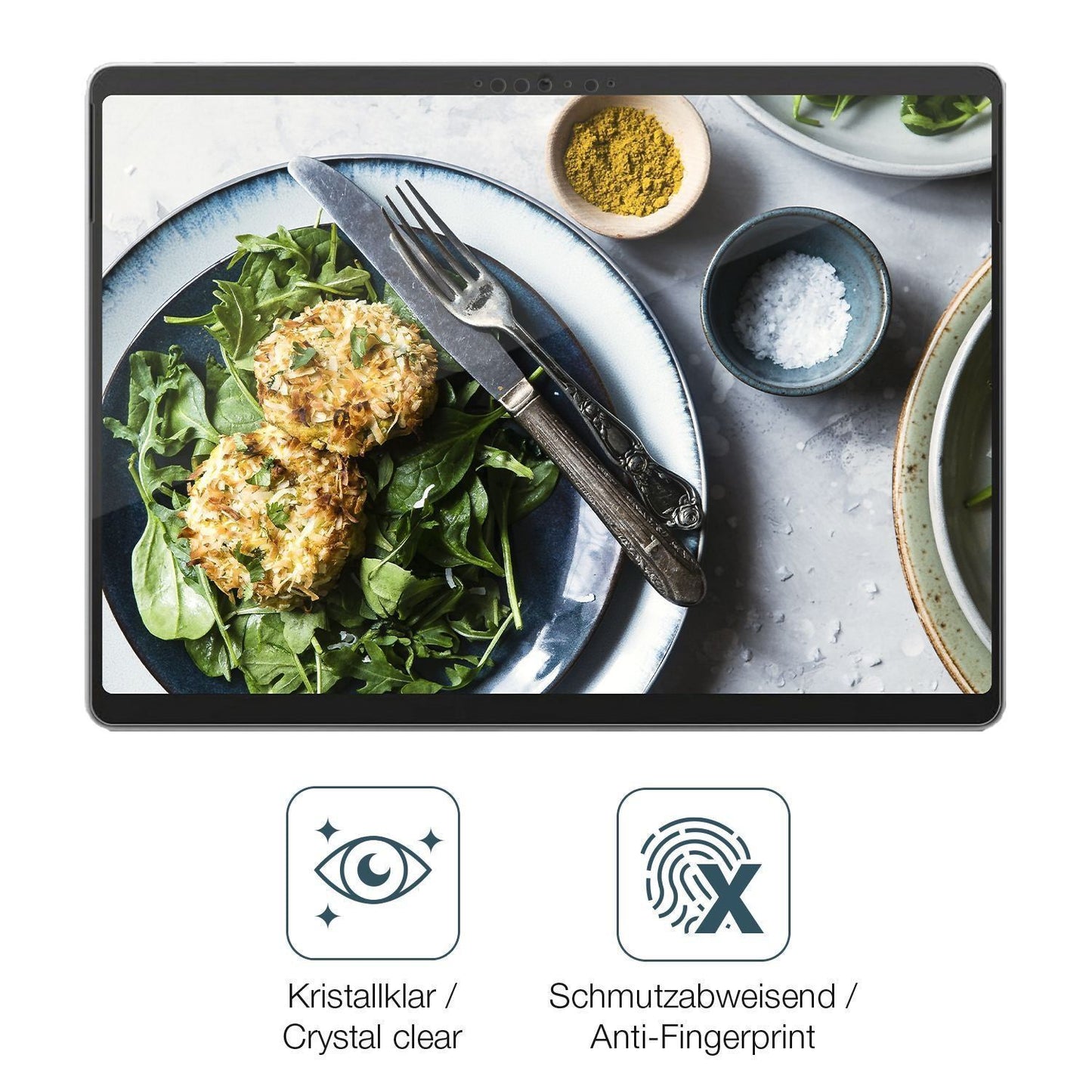 2x Schutzfolie klar für Microsoft Surface Pro 10 1 (4)