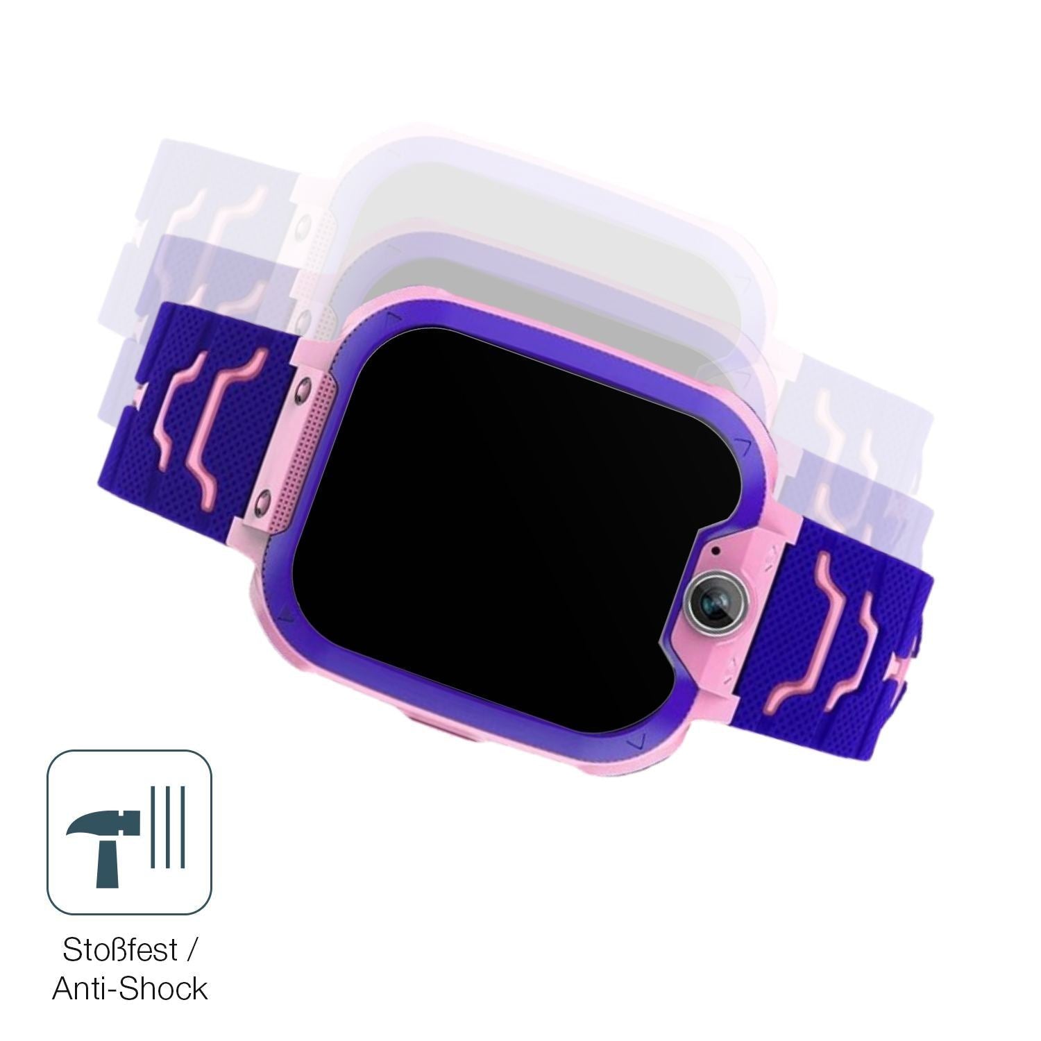 2x 9H Schutzfolie matt für Kesasohe Smartwatch Kin (4)