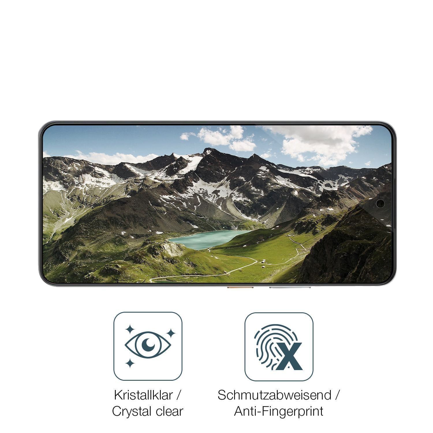 4x Schutzfolie klar für Realme Neo7x Display-Schut (4)