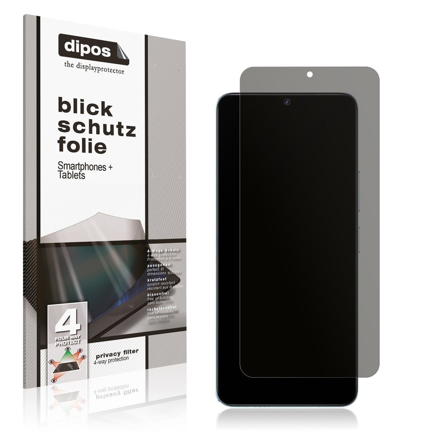 Blickschutzfolie für Umidigi G100A matt Schutzfoli (1)
