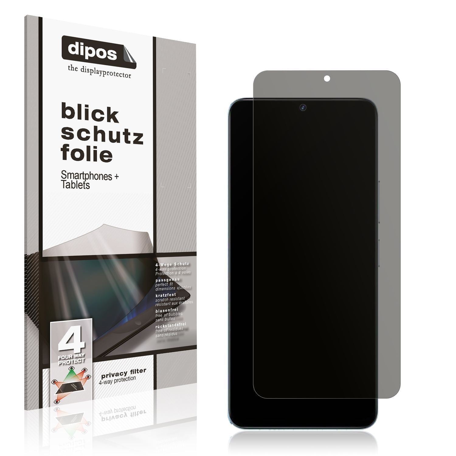 Blickschutzfolie für Umidigi G100A matt Schutzfoli (1)