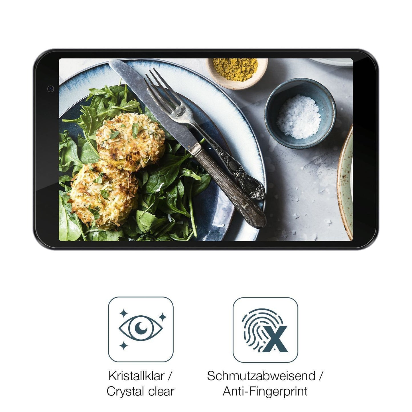 2x Schutzfolie klar für Mobicel Mercury Display-Sc (4)