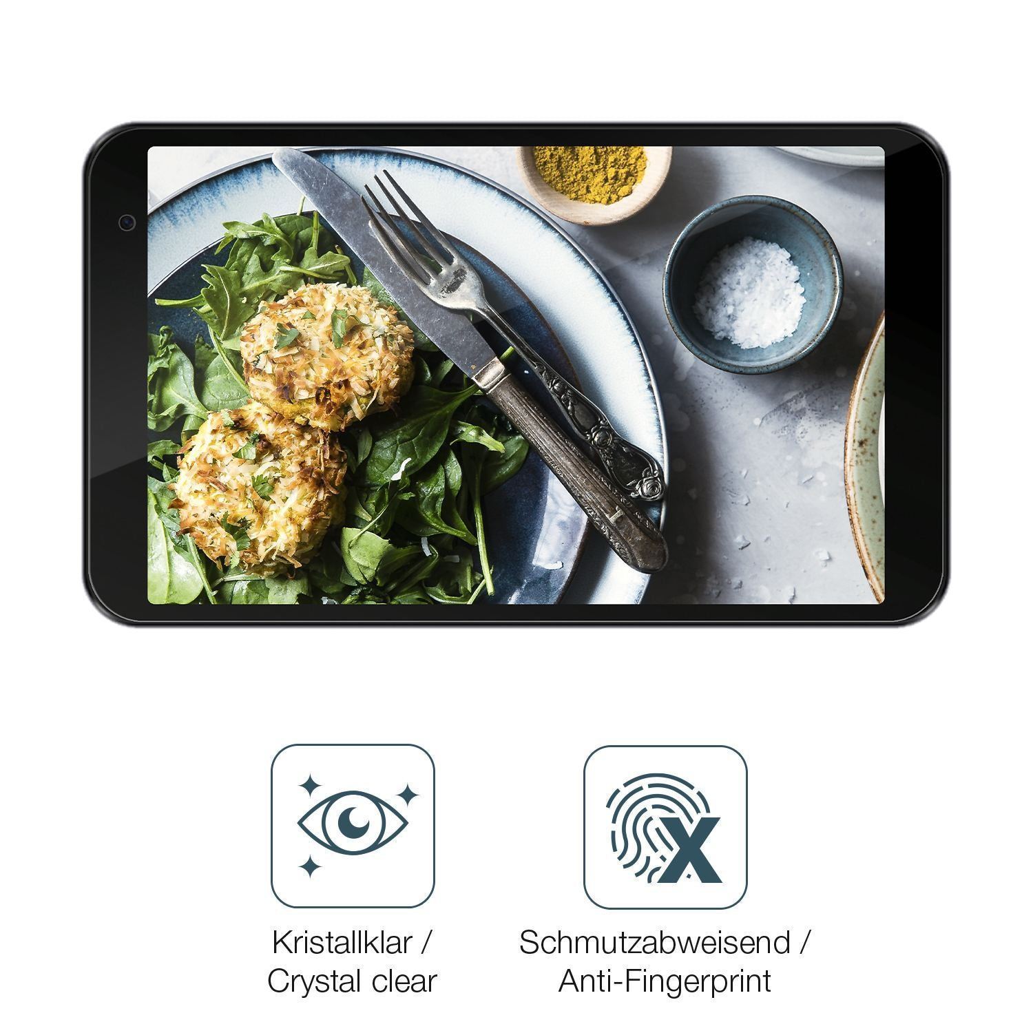 2x Schutzfolie klar für Mobicel Mercury Display-Sc (4)