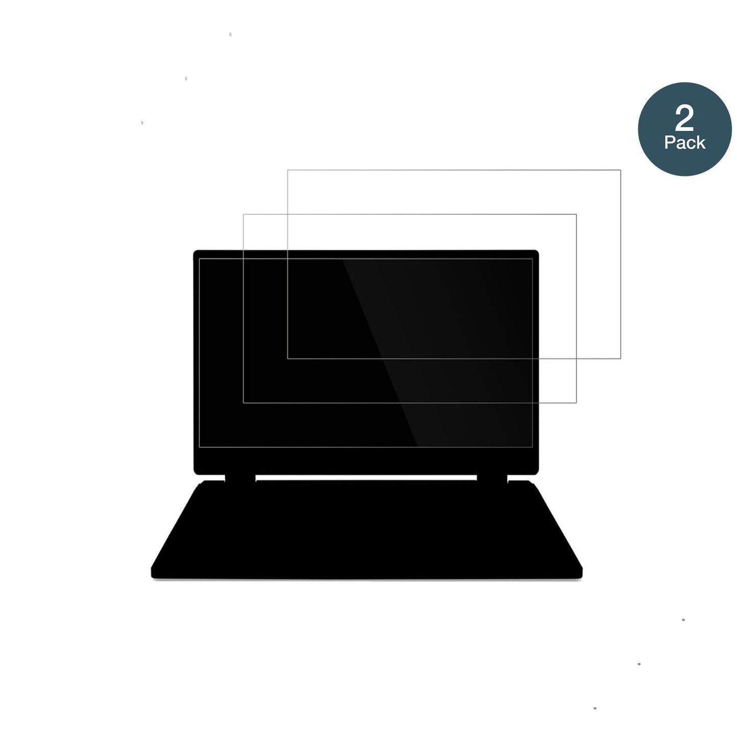 2x 9H Schutzfolie für Acer Nitro 17 AN17-42 Panzer (2)