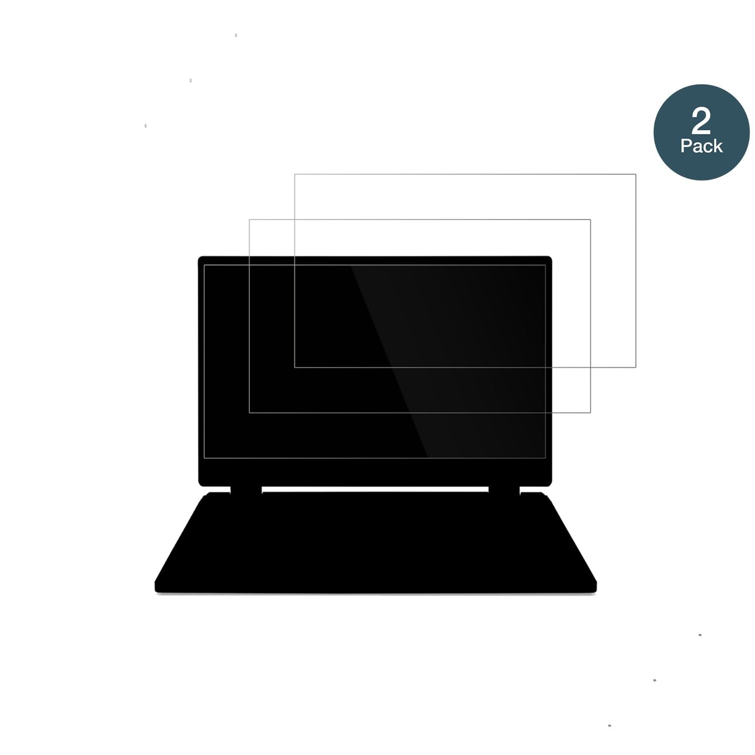 2x 9H Schutzfolie für Acer Nitro 17 AN17-42 Panzer (2)
