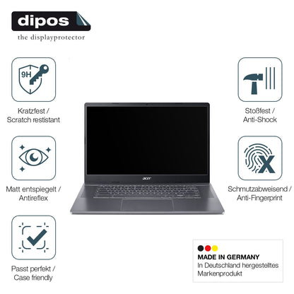 2x 9H Schutzfolie matt für Acer Chromebook Plus 51 (7)