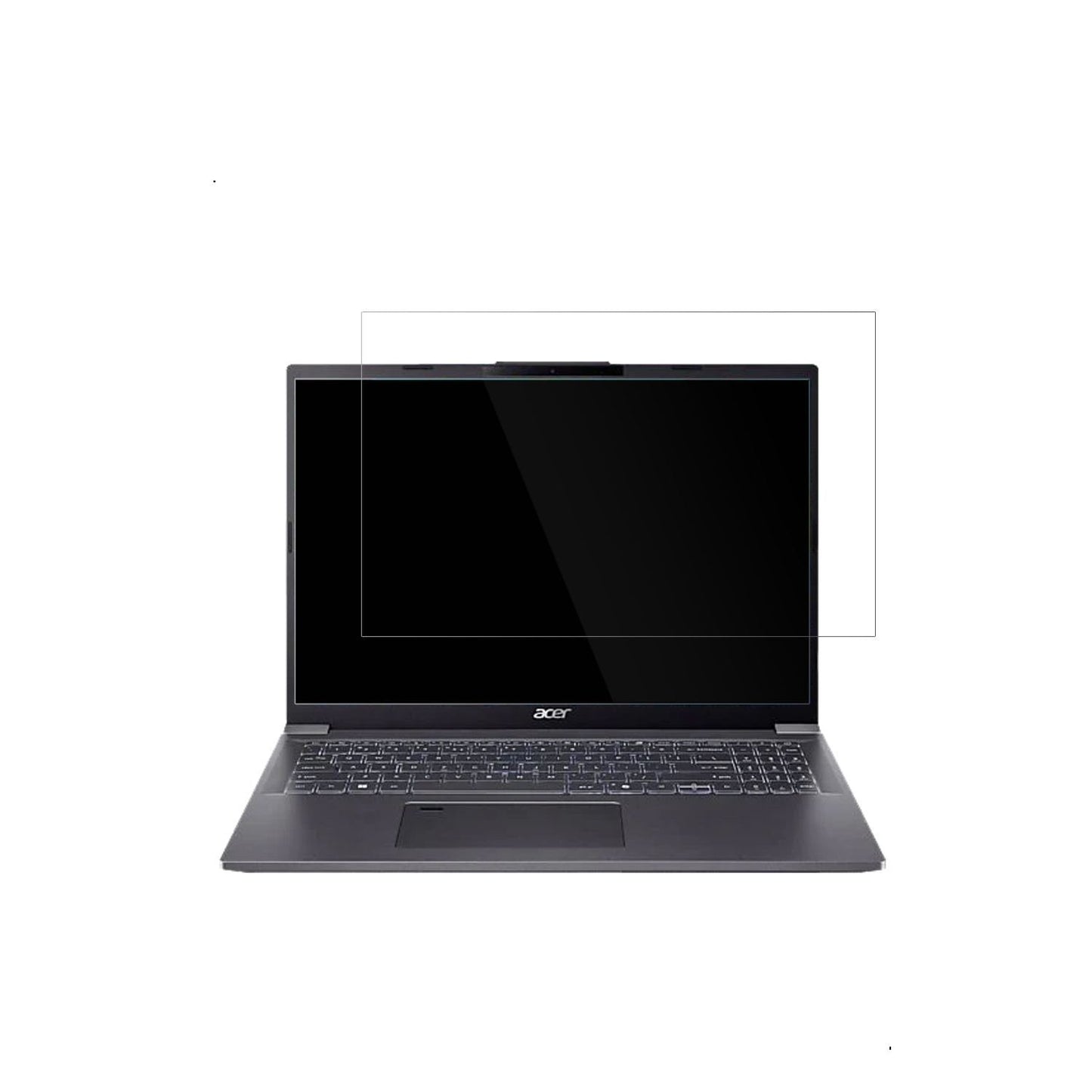 2x Schutzfolie klar für Acer Aspire 16 A16-71M Dis (2)