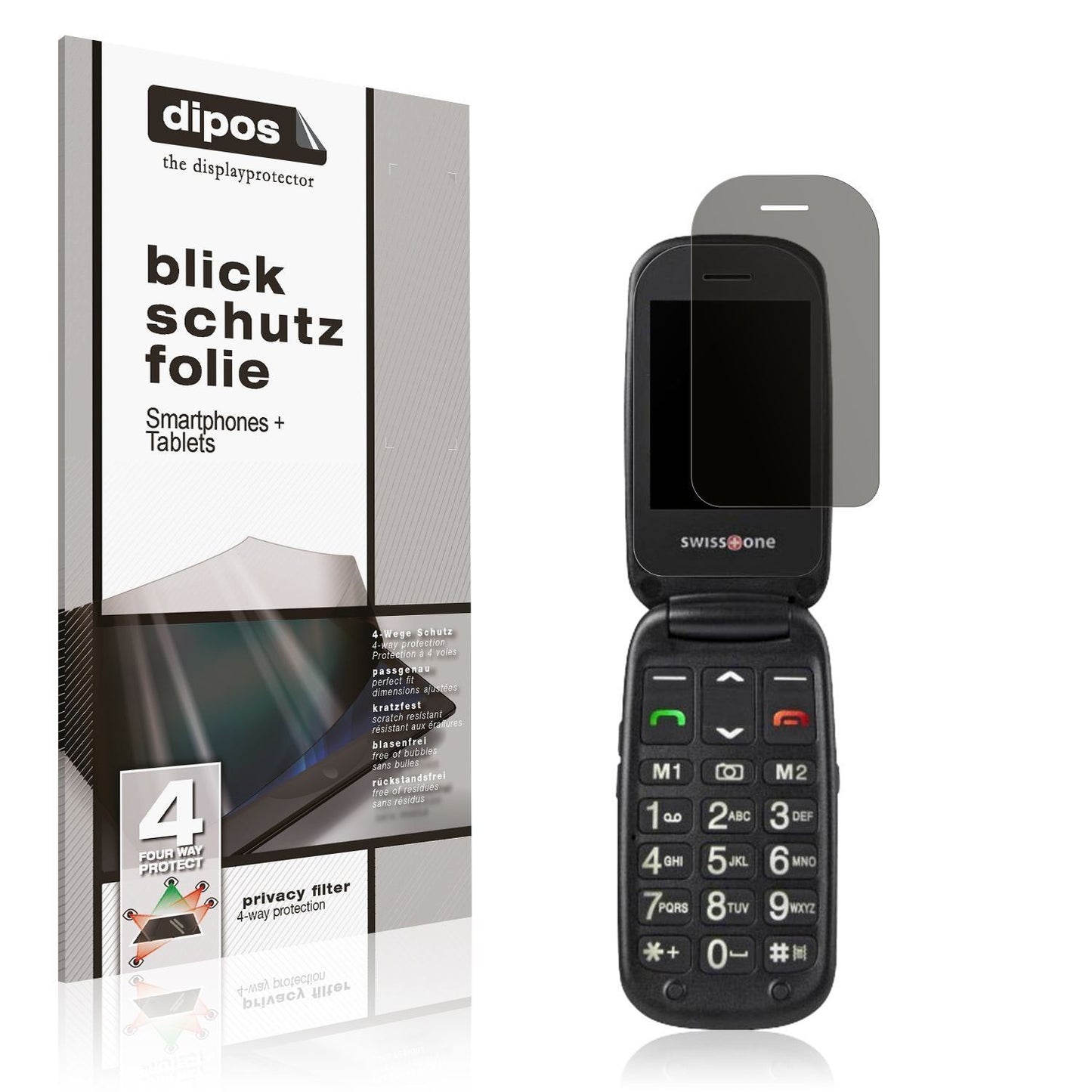 Blickschutzfolie für Swisstone BBM 625 matt Schutz (1)