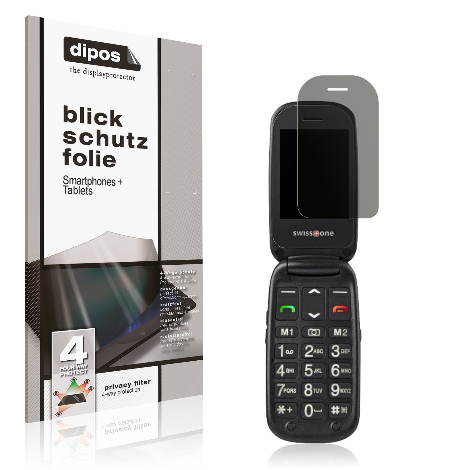Blickschutzfolie für Swisstone BBM 625 matt Schutz (1)