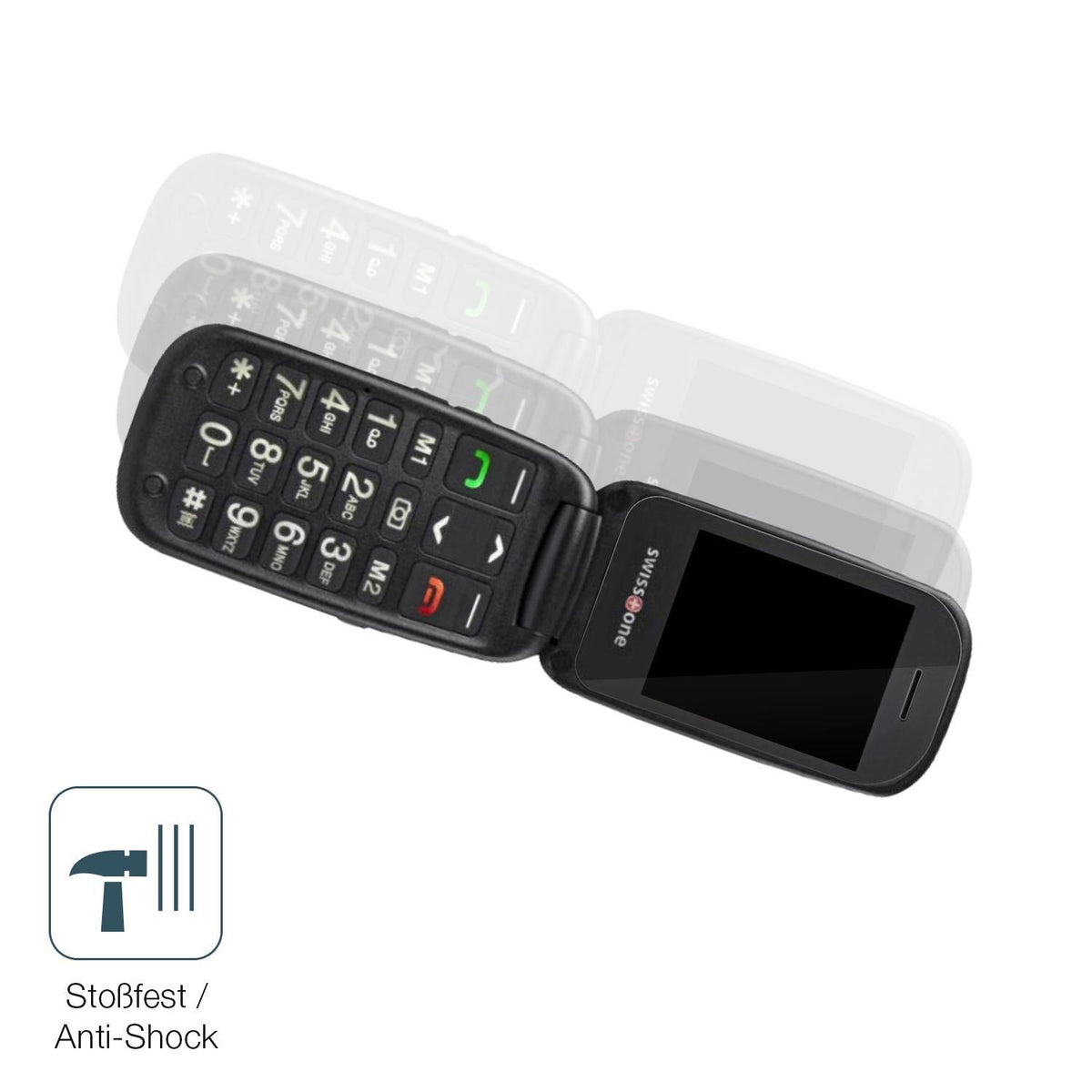 2x 9H Schutzfolie für Swisstone BBM 625 Panzerfoli (4)