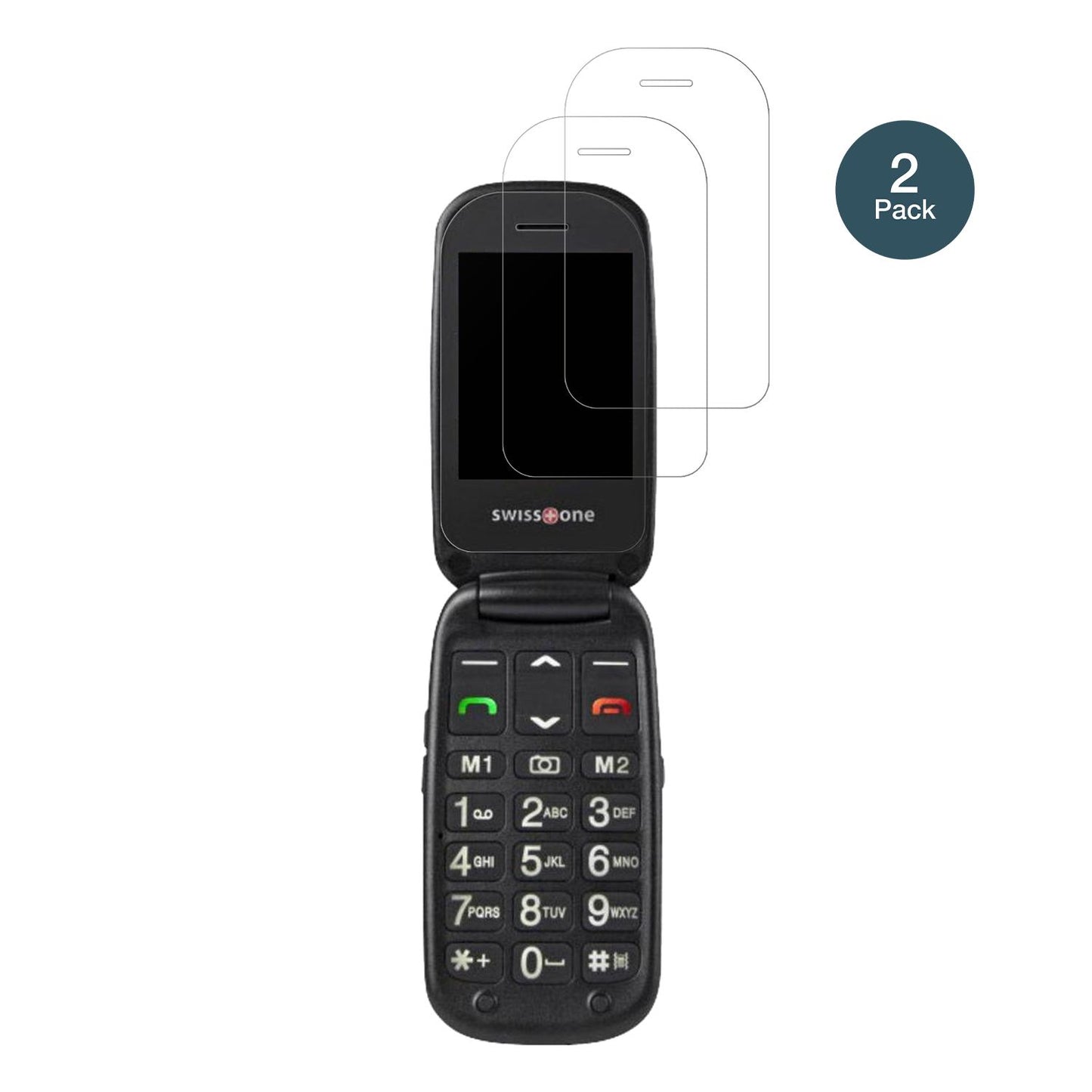 2x 9H Schutzfolie matt für Swisstone BBM 625 Panze (2)