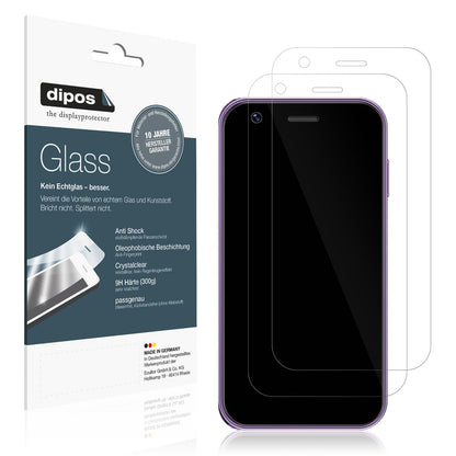 2x 9H Schutzfolie für SOYES XS16 Mini Smartphone P (1)