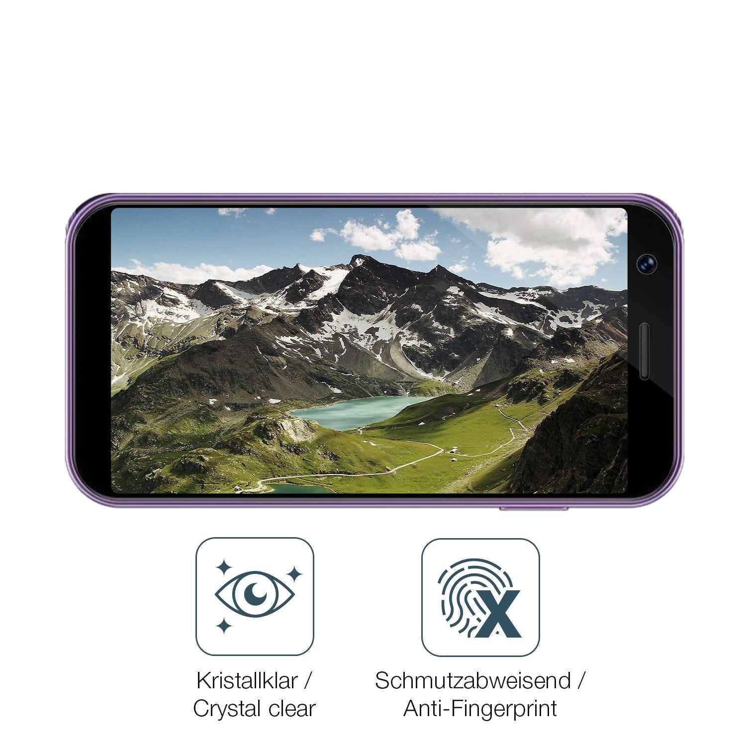 2x 9H Schutzfolie für SOYES XS16 Mini Smartphone P (5)