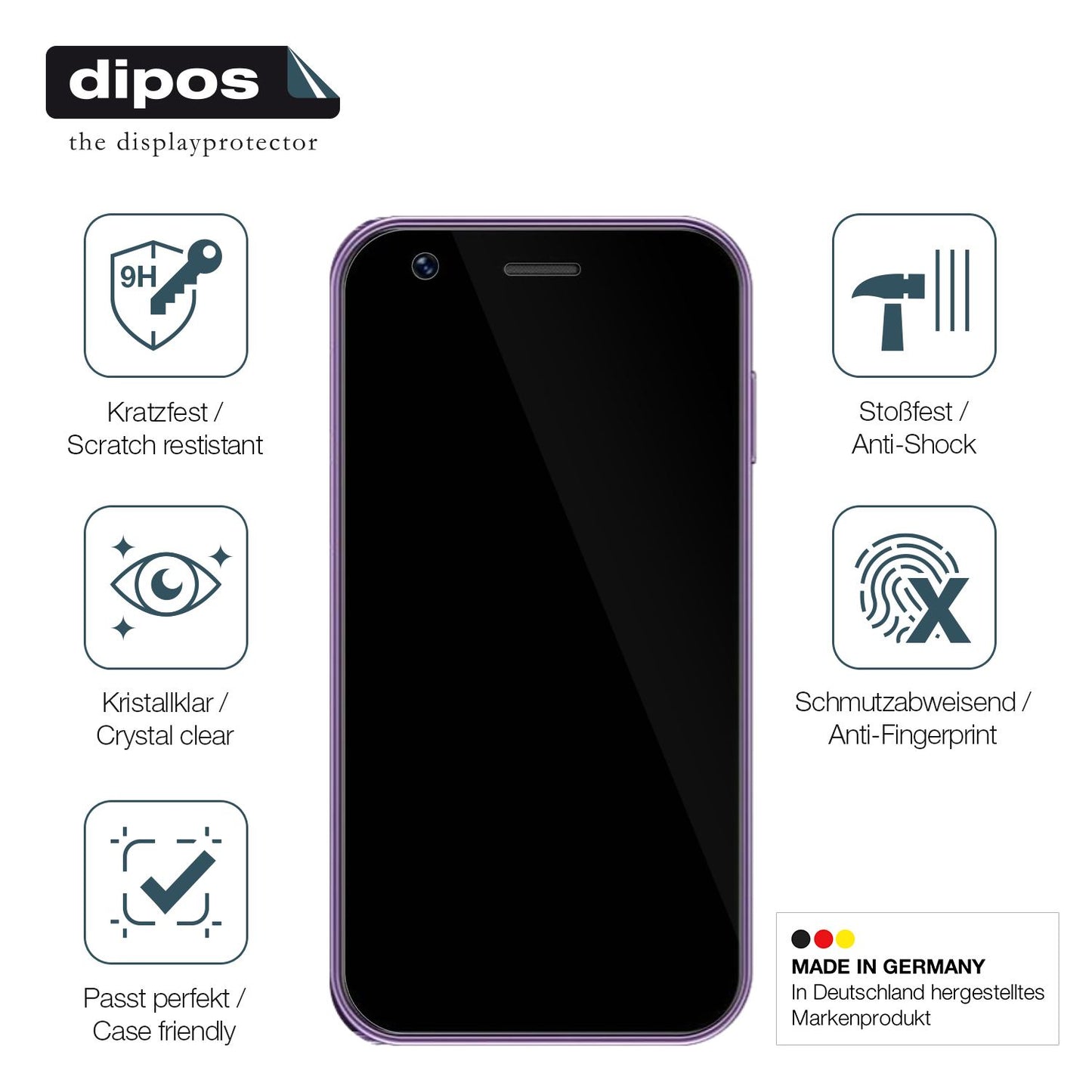 2x 9H Schutzfolie für SOYES XS16 Mini Smartphone P (7)