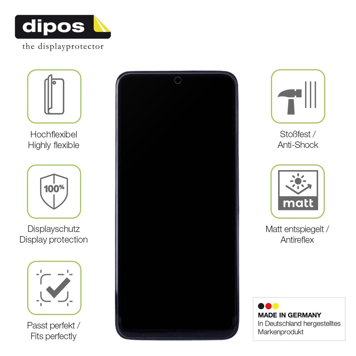 2x Full Cover Schutzfolie matt für Oppo A5 Pro 5G (7)