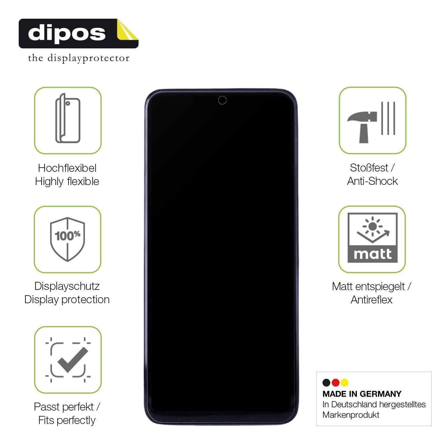 2x Full Cover Schutzfolie matt für Oppo A5 Pro 5G (7)