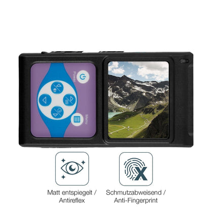 2x 9H Schutzfolie matt für Pulox PO-600VET Panzerf (5)