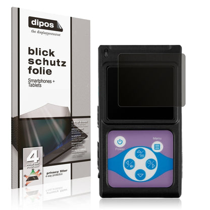 Blickschutzfolie für Pulox PO-650B matt Schutzfoli (1)