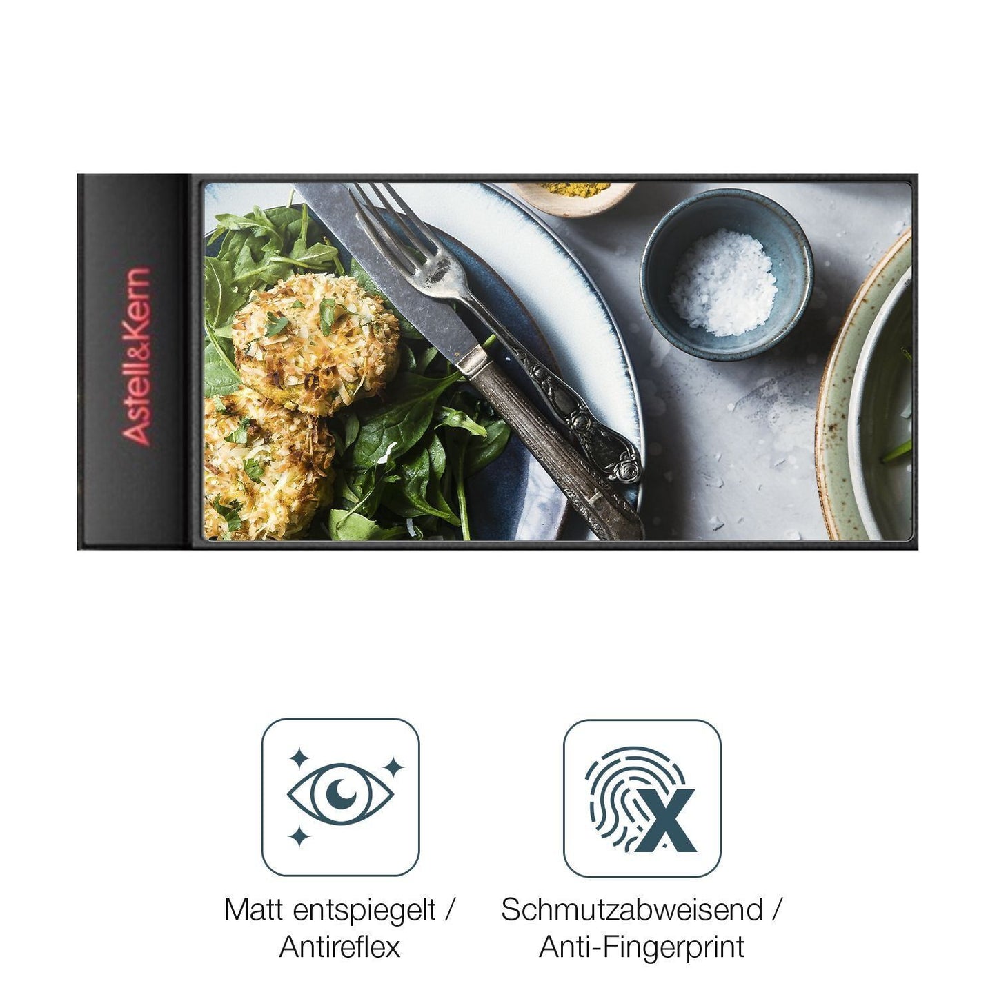 2x Schutzfolie matt für Astell Kern ACRO CA1000T D (4)