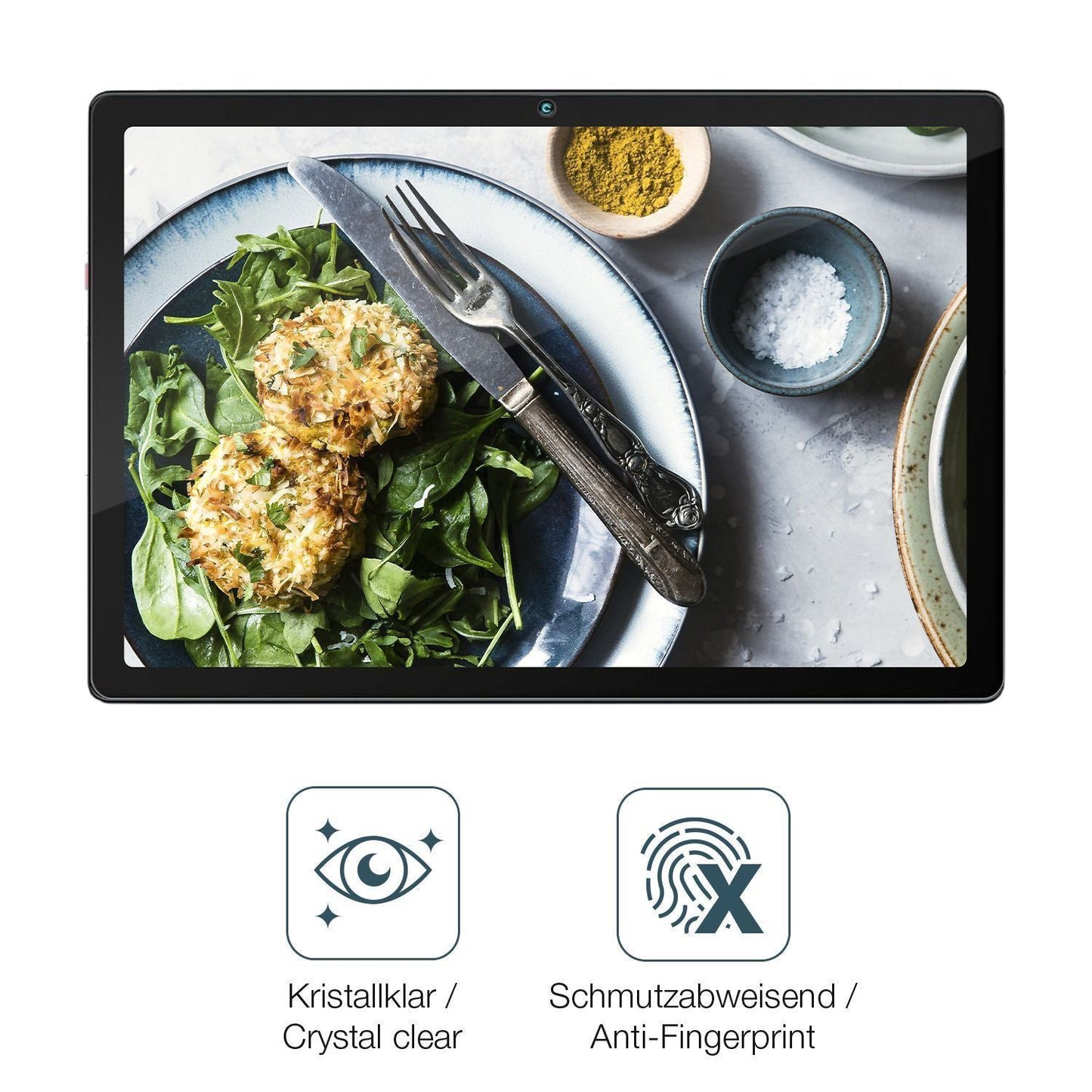 2x Schutzfolie klar für Hakaug CCMB1001 Display-Sc (4)