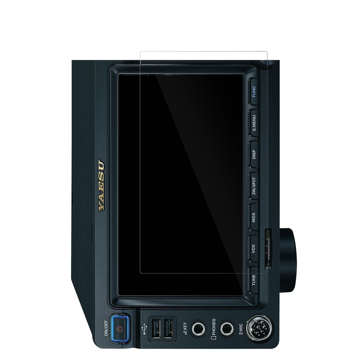 2x Schutzfolie klar für Yaesu FTDCX101MP Display-S (2)