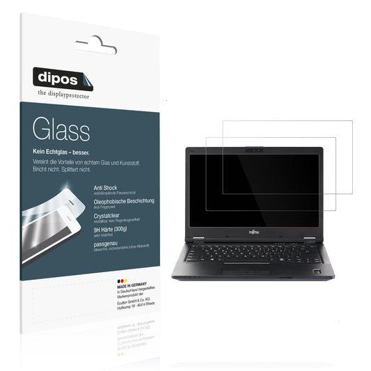2x 9H Schutzfolie für Fujitsu Lifebook E449 14 Zol (1)