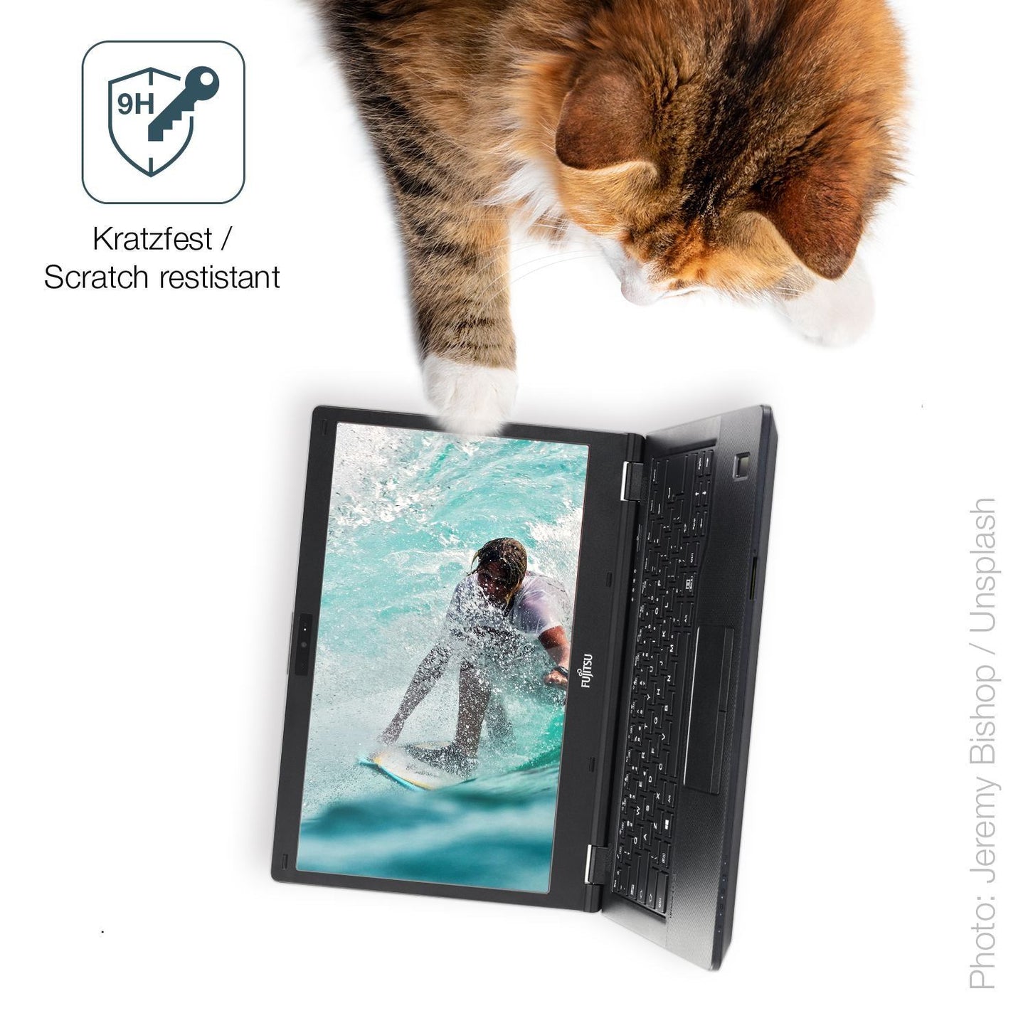 2x 9H Schutzfolie für Fujitsu Lifebook E449 14 Zol (3)