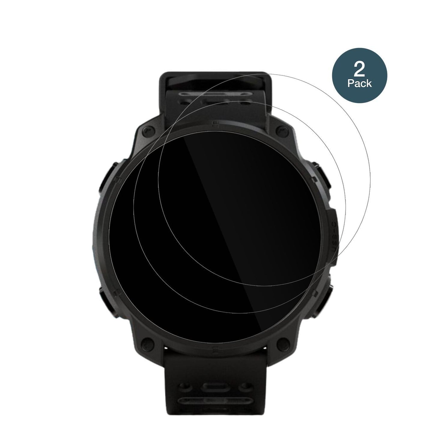 2x 9H Schutzfolie für UNA Watch Panzerfolie (2)